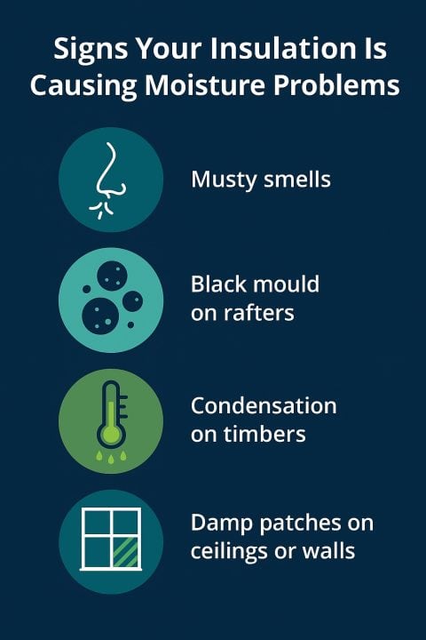 Problems With Insulation Can Old Loft Insulation Cause Damp or Condensation?